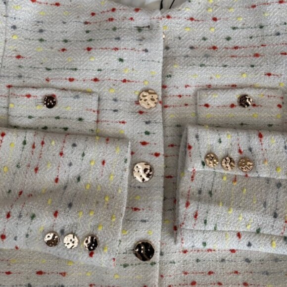 Love Bonito Monroe Tweed Crop Jacket - Picture 5 of 8